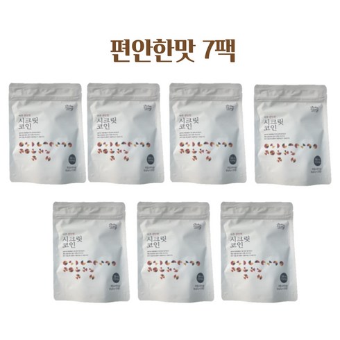 빅마마 시크릿코인 편안한맛 20알 7팩 이혜정 육수 한알, 80g, 7개