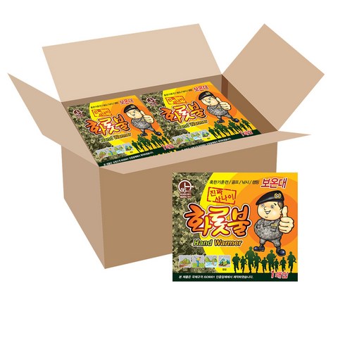 2023년 가성비 최고 화롯불핫팩 - 화롯불 핫팩 손난로 대용량 140g, 100개