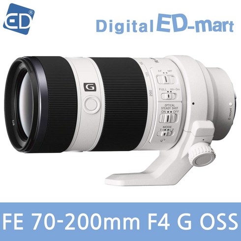 [소니정품] 알파 FE 70-200mm F4 G OSS 렌즈 (후드+파우치포함)/ED, 01 FE 70-200 F4 OSS(후드+파우치)ED