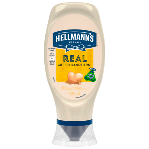 헬만스 Hellmanns 리얼 마요네즈 430ml