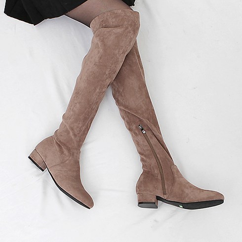 스웨이드롱부츠 TOP01