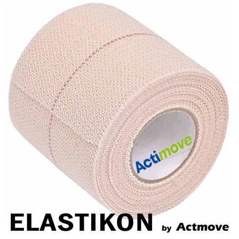 엘라스틱 테이프 엑티무브 검도용 구이테이프 (ELASTIKON-50) 천연고무 구 엘라스티콘by존슨앤존슨, 1개, 1개입