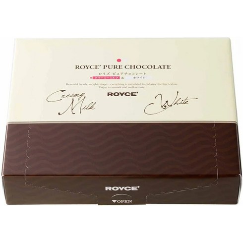 로이스킴 - ROYCE 로이스 퓨어 초콜릿 박스 280g (크리미밀크 & 화이트) 3BOX, 3개