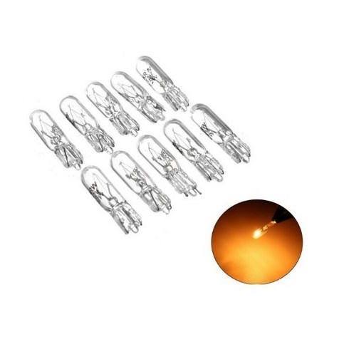 대성부품/24V 계기판전구/화물차/대형트럭/번데기/좁쌀/전구/큐/T5/T6.5/T10/5T/10T/6.5T/메다방큐/메가/파워텍/마이티/좁쌀전구/번데기전구/미등/번호판/넘버등/넘버, T5 전구 일반(10개), 1개