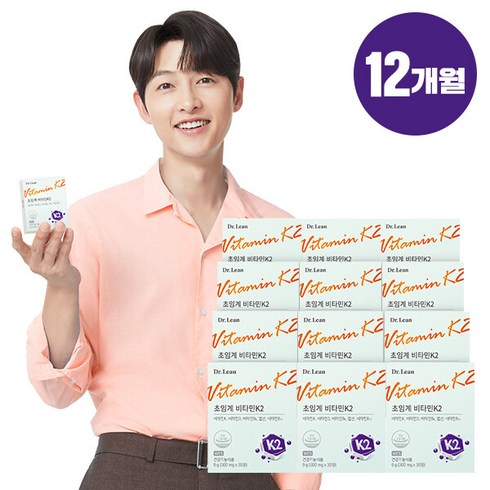 닥터린 초임계 비타민K2 12개월분 - 닥터린 초임계 비타민K2 12개월분(12박스)
