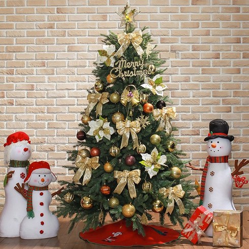 180cm 전나무혼합 크리스마스 풀세트 트리 전구