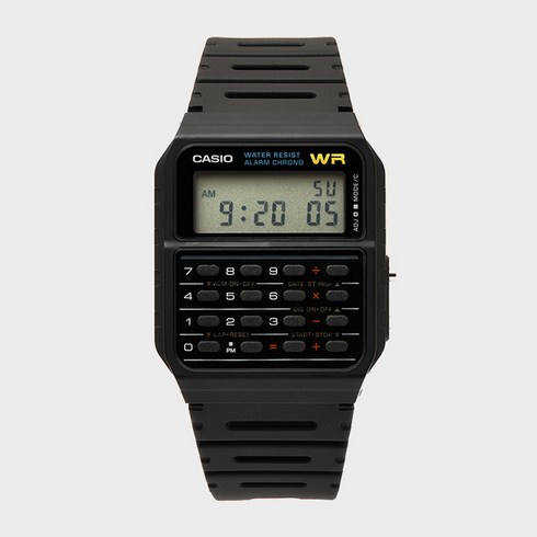 CASIO 카시오 CA-53W-1 데이터뱅크 레트로 전자시계