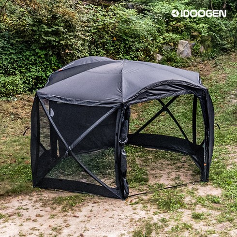 아이두젠 모빌리티 옥타곤 자립형 차박 텐트 도킹 타프쉘 쉘터 카텐트, 옥타곤 쉘터단독 (블랙)