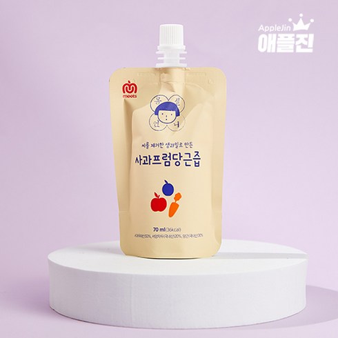 몽실언니 - 애플진 몽실언니 사과프럼당근즙 1박스 (70ml 30봉), 1개, 70ml