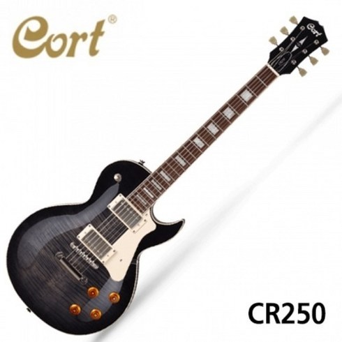 Cort 콜트 일렉기타 CR250 (Transprent Black) 레스폴의 새로운 대안!!