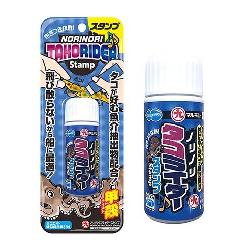 2023년 가성비 최고 쭈꾸미집어제 - 마루큐 노리노리 타코라이더 문어 집어제 스탬프, 1개