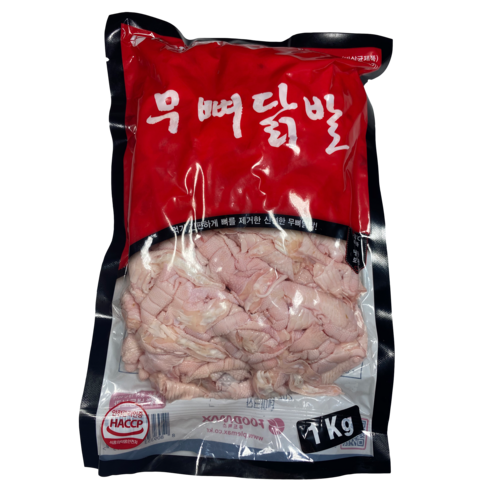2023년 가성비 최고 무뼈닭발 - 푸드맥스 닭발 원료 무뼈닭발, 1kg, 1개