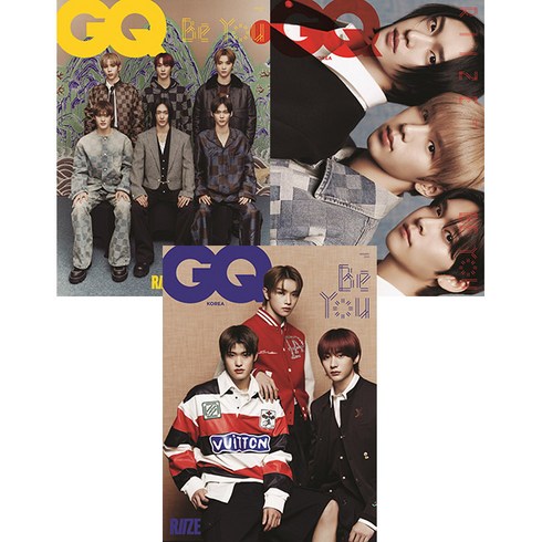 지큐 (GQ) 2024년 1월호 / 표지 라이즈 / 표지 랜덤 / 예약판매