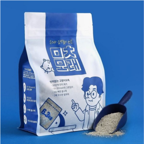 수의사가 만든 미친모래 6.35kg 1개