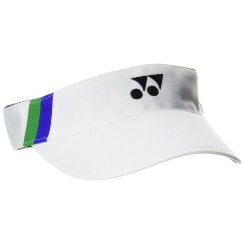 YONEX 요넥스 스포츠 모자 선 바이저 75th 40074A, 화이트