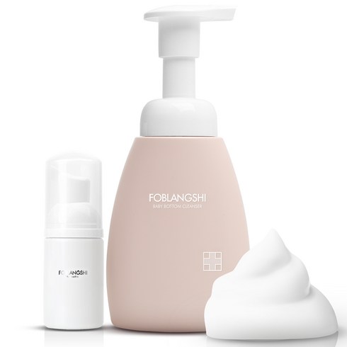 포블랑시 아기 엉덩이 클렌저 신생아 유아 힙 세정제 피니셔 250ml+휴대용30ml, 1세트, 280ml