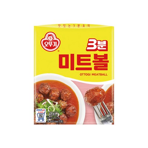 미트볼 - 오뚜기 3분 미트볼, 150g, 10개