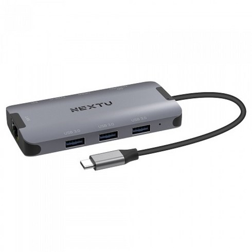 NEXTU NEXT-M2395TCH-MULTI (9포트/USB 3.0 Type C) USB허브, 선택없음