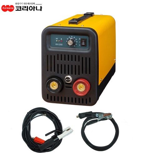 코리아나 인버터 직류 아크 용접기 세트, KH-200, 1개