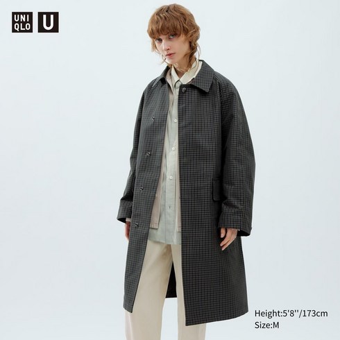 2023년 가성비 최고 유니클로트렌치코트 - UNIQLO유니클로 싱글브레스트코트