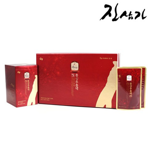 진삼가 구증구포 홍삼추출액45 홍삼액기스30포 진세노사이드45mg, 30개, 80ml