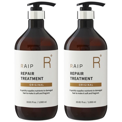 라입 극손상 리페어 단백질 트리트먼트 오리지널, 2개, 1000ml