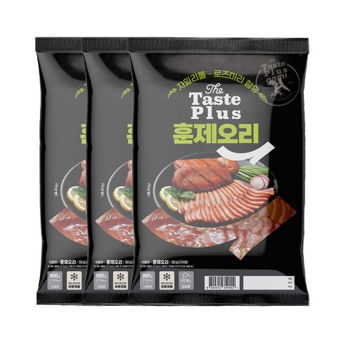 사조 숙성 훈제오리 180gX10팩 - 가미 훈제 오리 완포, 900g, 3개