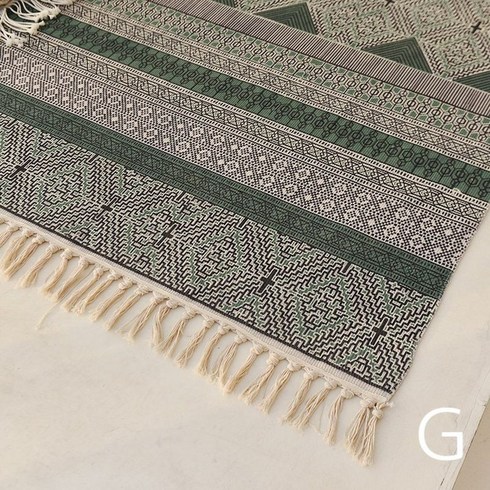 모로칸 러그 북유럽 에스닉 모던 워셔블