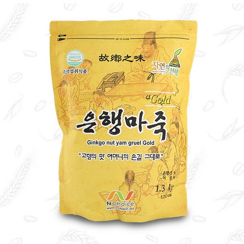 엔초이스 은행마죽골드, 1.3kg, 1개