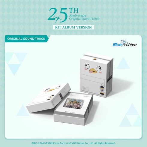 블루아카이브 - 블루 아카이브 2.5주년 기념 OST KIT 앨범 패키지 (BLUE ARCHIVE 2.5th ANNIVERSARY OST - KIT ALBUM PACKAGE...