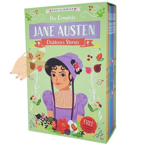 제인콩코드 - [여우별밤] Jane Austen 8권 세트 제인오스틴 원서 이지클래식 간편한 QR코드 음원