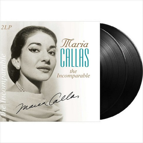 (수입2LP) Maria Callas - Incomparable (마리아 칼라스 오페라 아리아 모음집) (180g) (Gatefold), 단품