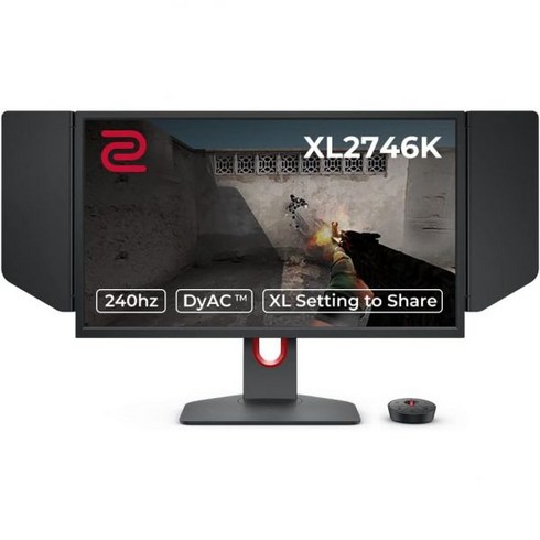 BenQ Zowie XL2566K 24.5 360Hz 게이밍 모니터의 빠른 TN | 모션 클리어리티 DyAc ⁺ 1080p XL 공유 설정 커스텀 퀵 메뉴 S 스위치 실드 더, 27-Inch_240Hz/ DyAc+/ XL Setti