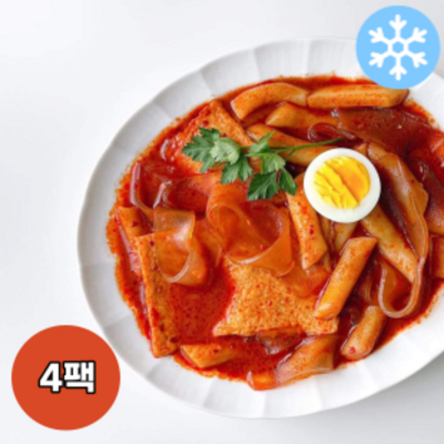 1인분 마라떡볶이 밀키트 X 4팩