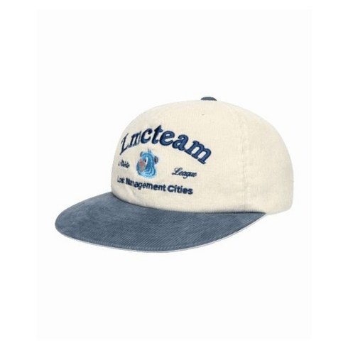 lmc모자 - LMC 모자 TEAM BEAR CORDUROY 6PANEL CAP vintage blue 108444