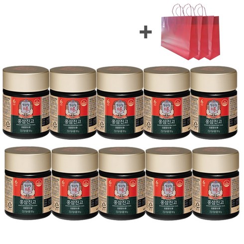 정관장 홍삼진고, 100g, 10개, 100g, 상세페이지 참조, 상세페이지 참조