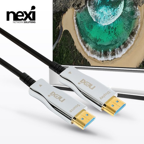 넥시 NX1179 하이브리드 광 HDMI 2.1ver 케이블 20M, 선택없음, NX-HD21AOC-20M