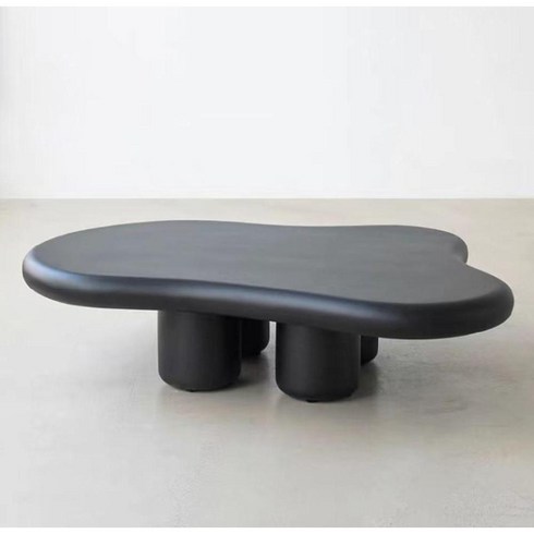 구스타프웨스트맨 마지스 테이블 비정형 거실 미드센츄리, 123x89x35 블랙 하이