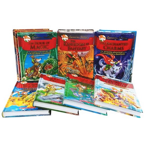 (영어원서)제로니모스틸턴 Kingdom of Fantasy 챕터북 17종 세트, 색상:Scholastic