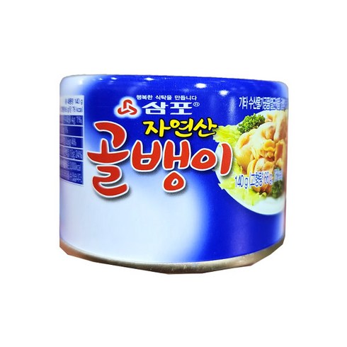 (무)삼포 골뱅이캔(실온 140gX48개, 48개, 140g