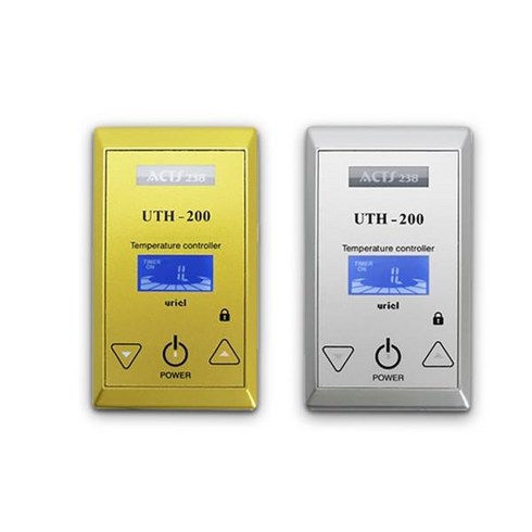 2023년 가성비 최고 우리엘전자 - 우리엘전자 UTH-200 4Kw 온도조절기 난방필름용, 골드, 1개