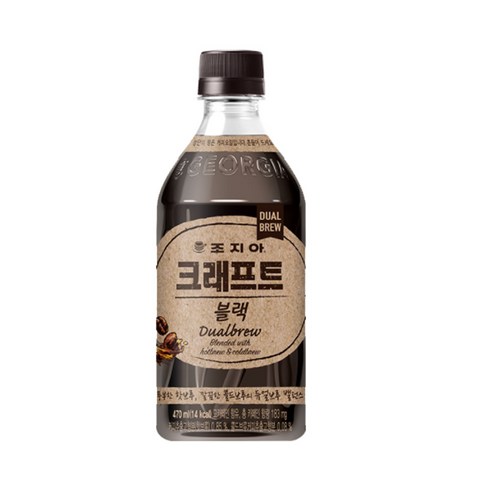 조지아 크래프트 아메리카노, 470ml, 24개