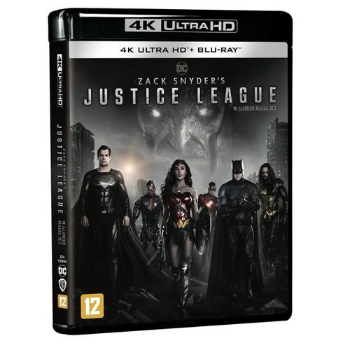 [Blu-ray] 잭 스나이더의 저스티스 리그 (4Disc 4K UHD + BD 일반판) : 블루레이