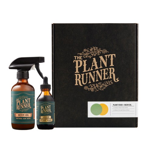 [The Plant Runner] 호주 식물 관리 필수 키트 식물영양제 100ml + 님오일 관리제 분무형 250ml, [ThePlantRunner]에센셜 키트 1팩