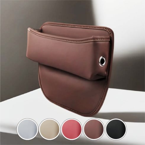 카사장 차량용 사이드포켓 자동차틈새수납함, 히코리 브라운, 1개