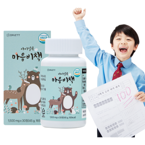 우리아이 마음편한 닥터엣 아이실록 마음비책, 30정, 1개