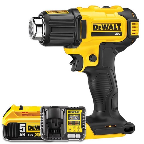 2023년 가성비 최고 디월트히터 - 디월트공식대리점 20V 무선 열풍기 세트 충전 히팅건 힛툴 산업용 공업용 드라이기 DCE530N, 1개