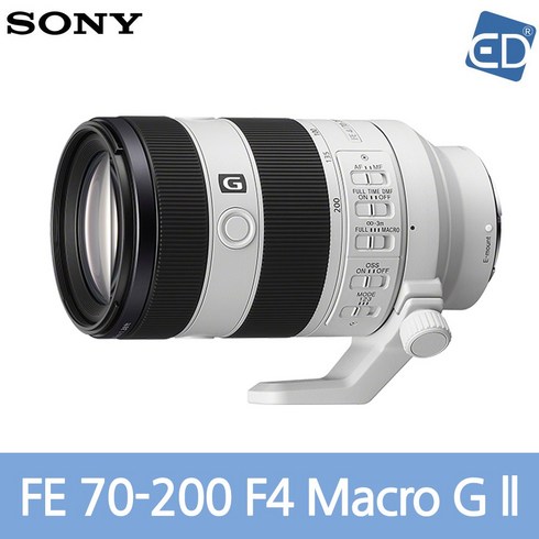 [소니정품] FE 70-200mm F4 Macro G OSS II/풀프레임 망원 줌 렌즈/SEL70200G2/ED, 소니 FE 70-200mm F4 Macro G ll