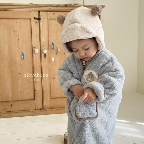 하이바이베베 23 롱 후리스 점퍼 XL까지