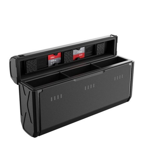듀어스 - TELESIN TF 카드 배터리 보관 충전기 박스 인듀어스 고프로 히어로 11 10 9 3 슬롯 1750mAh, 01 1 Charger